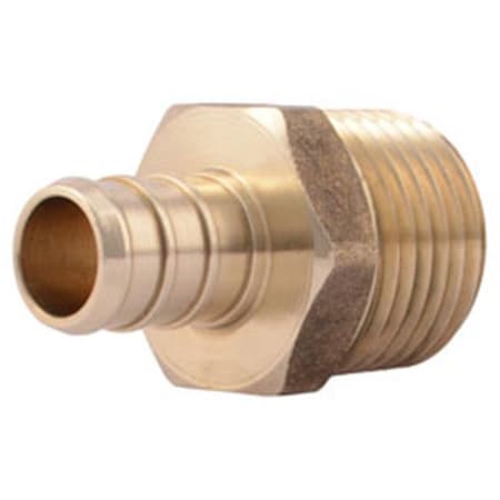 Cash Acme Cash Acme UC120LF 0.5 x 0.5 in. Mnpt Male Adapter Bulk UC120LF
